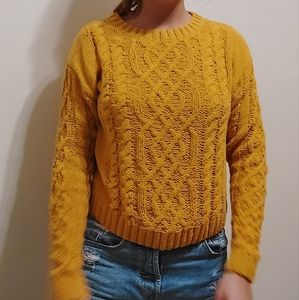 Yellow sweater